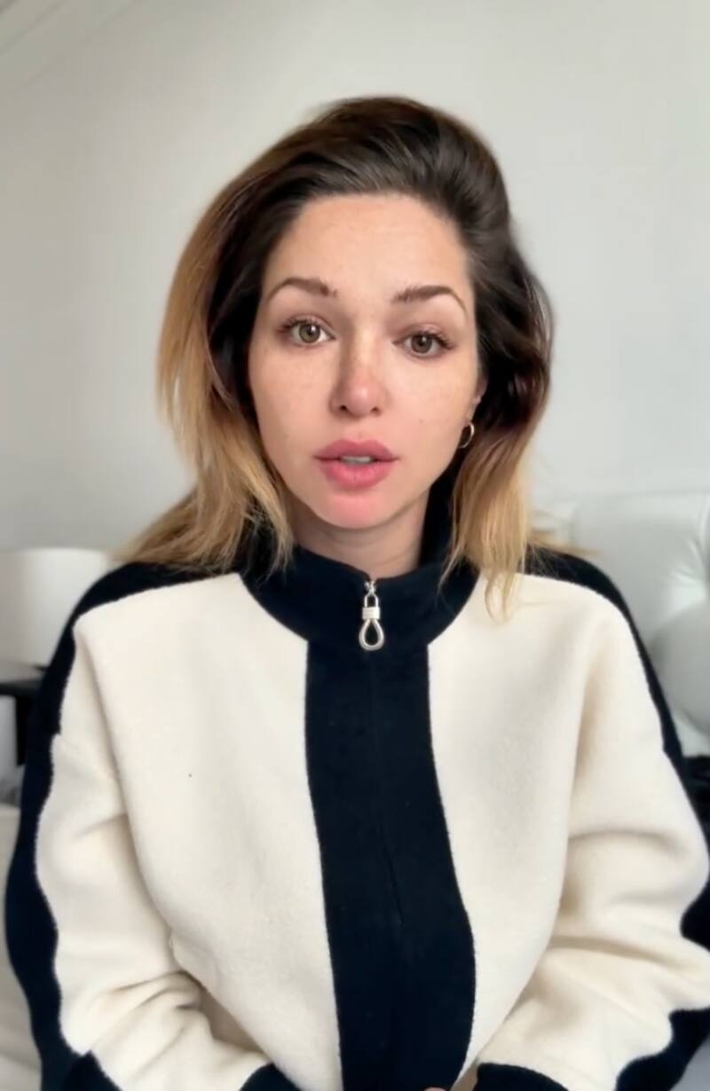 La actriz aclaró los rumores de supuesto escándalo en Las Condes.