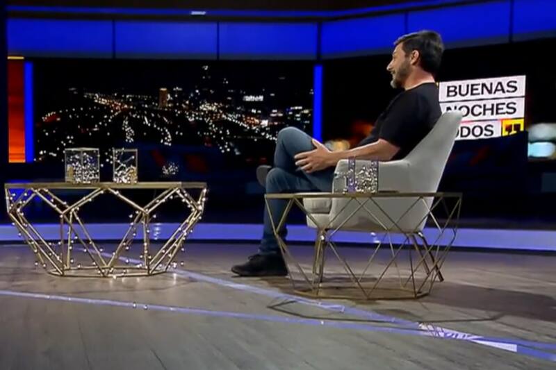 Rafael Cavada en "Buenas Noches a Todos"/ TVN