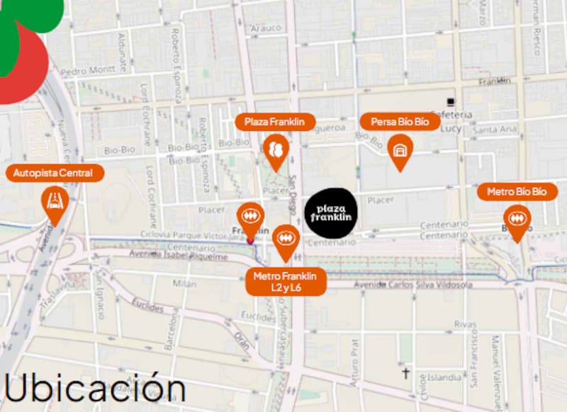 El nuevo mall que se construye en Santiago estará situado en San Diego 2320.