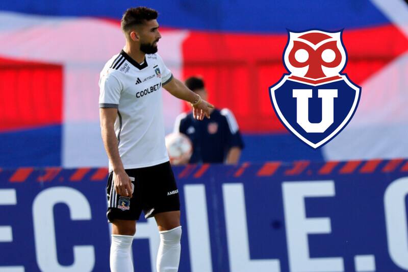 ¿Emiliano Amor cruza la vereda de Colo Colo a la U igual que Matías Zaldivia? Foto: Aton.