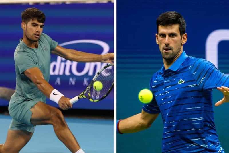 y Novak Djokovic, afuera del dobles mixto en el US Open.