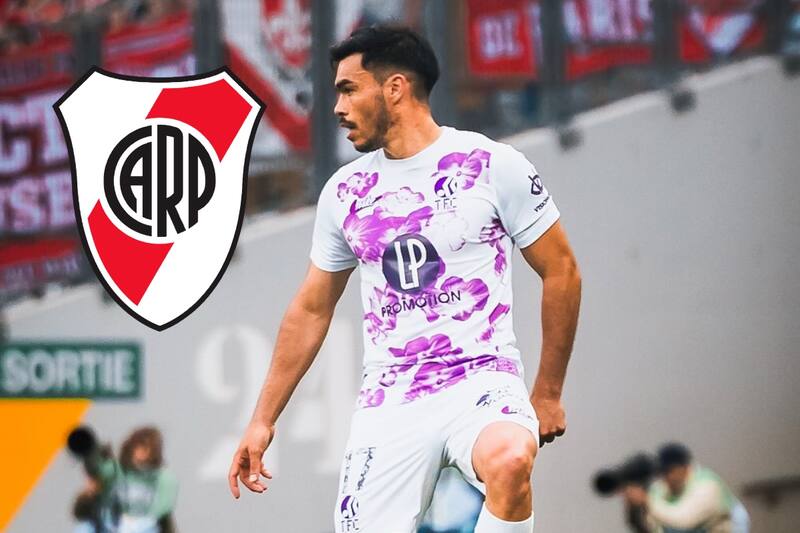 en River Plate. Foto: @gabrielalonso11.