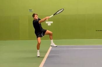 VIDEO | Increíble: esta figura del tenis mundial ya entrena a dos meses de romperse el tendón de Aquiles