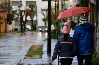 ¿Hasta qué hora lloverá en la Región Metropolitana?