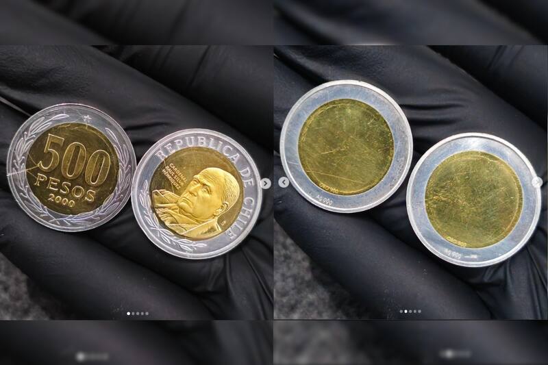 Moneda de $500 que vale más de $2 millones.