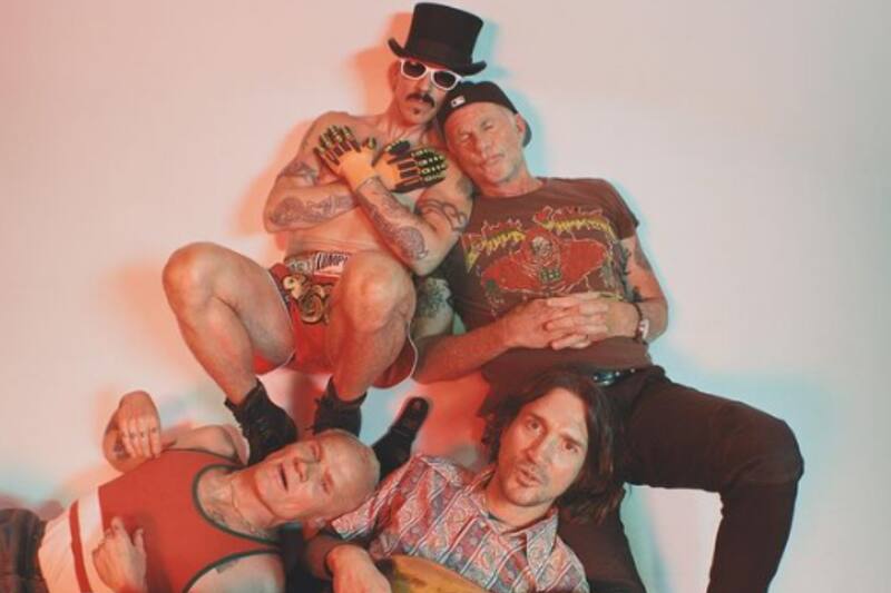 Foto de redes sociales de los Red Hot Chili Peppers/ Instagram
