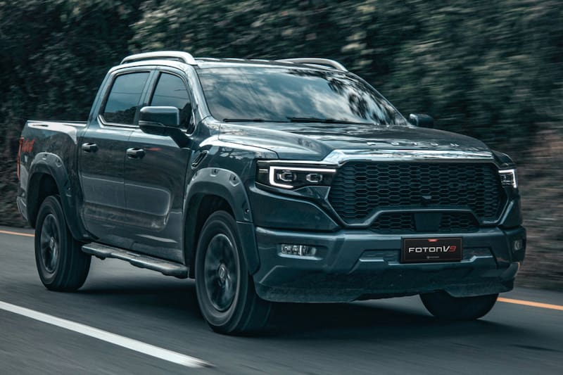 Es la nueva camioneta tope de gama de Foton en Chile.