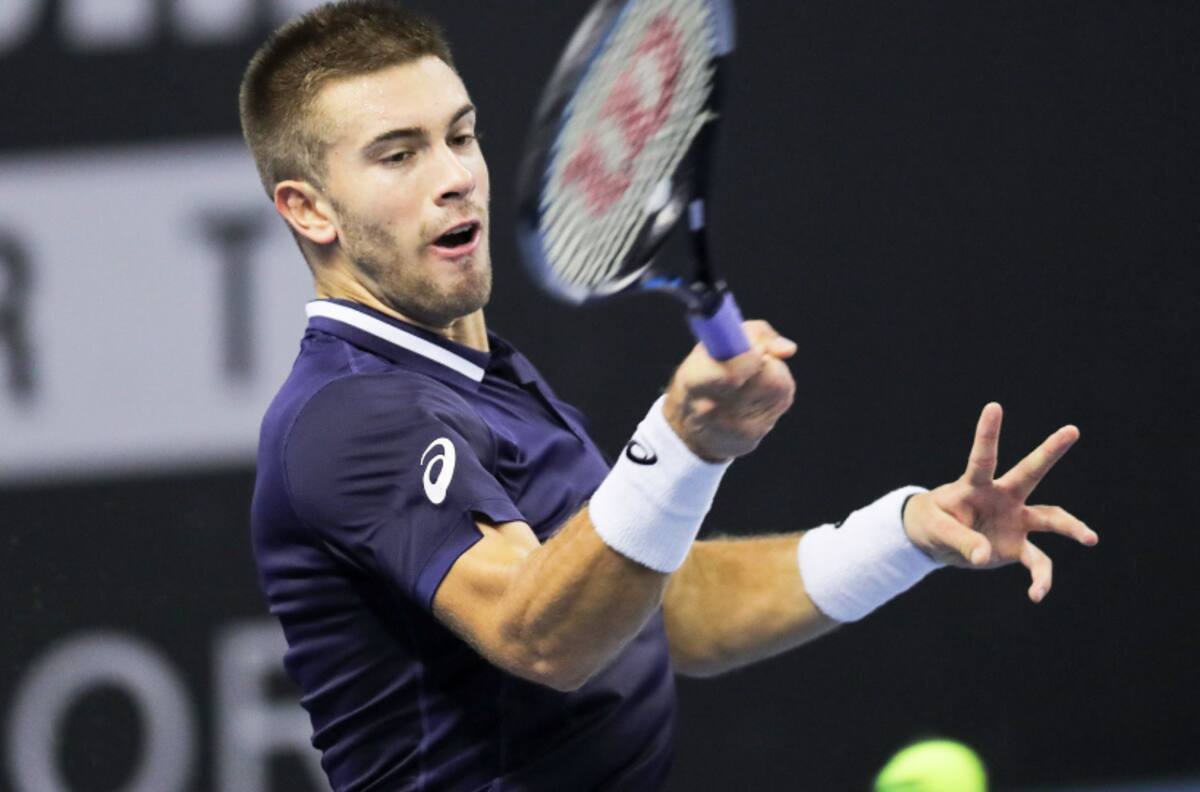 Borna Coric y Milos Raonic se instalaron en semifinales del ATP de San Petersburgo