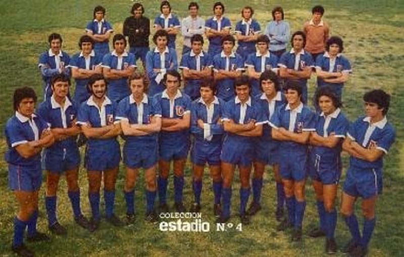 Y el equipo de la U en 1973