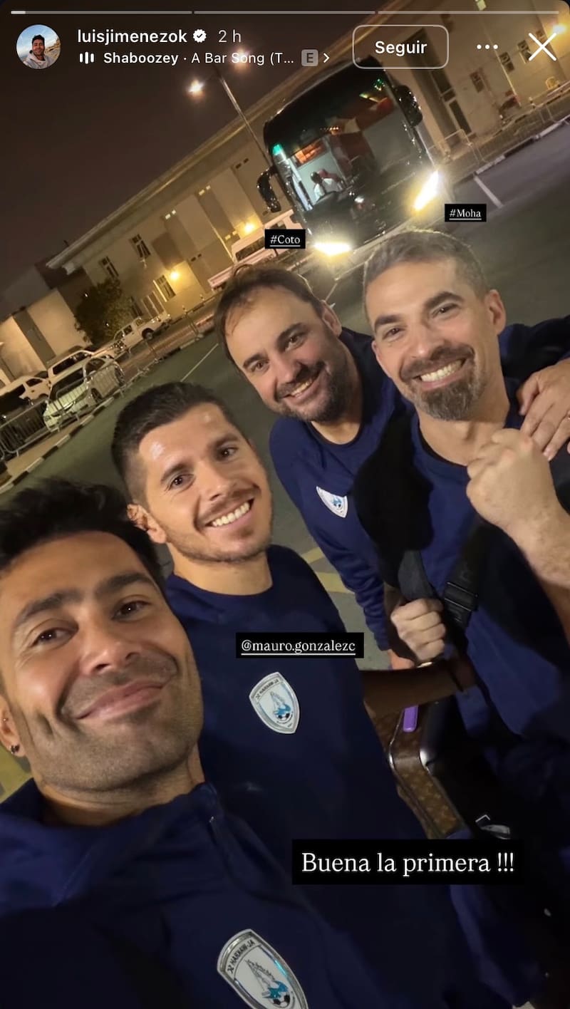 El chileno y su primera victoria en Qatar.