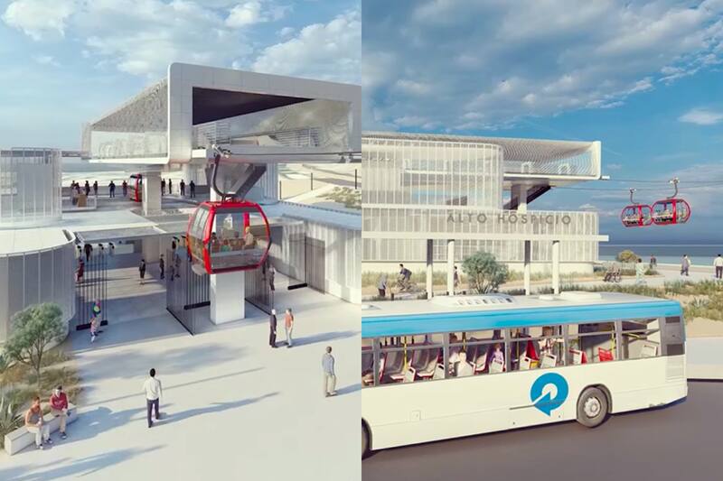 El teleférico está incluido en la agenda de proyectos que se impulsó en Europa.