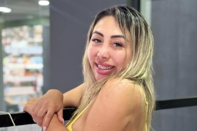 reaccionó a la rutina de Diego Urrutia.