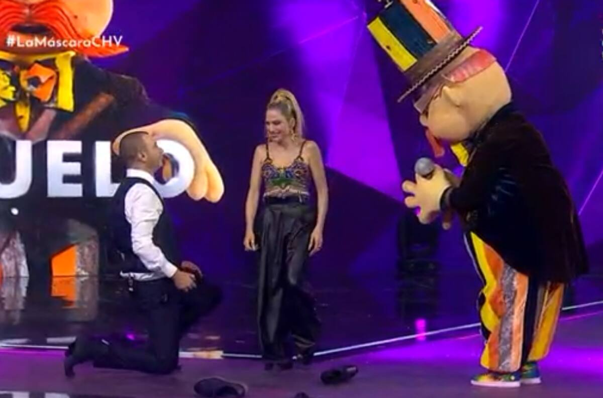 “No me me desprecies ahora”: Mane Swett y Julián Elfenbein protagonizaron intenso coqueteo en el escenario de “¿Quién es la máscara?”