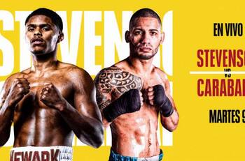 El boxeo está de vuelta: este martes Shakur Stevenson vs Félix "La Sombra" Caraballo