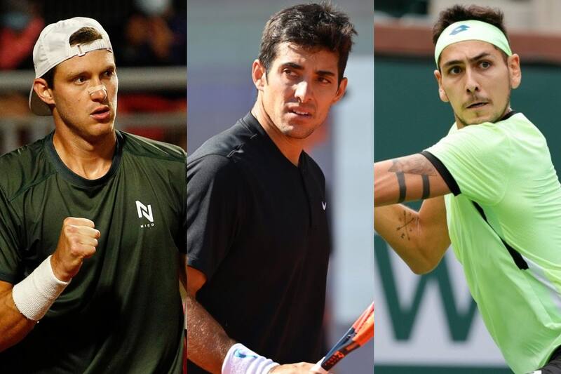 Se mueven los chilenos en el Ranking ATP.