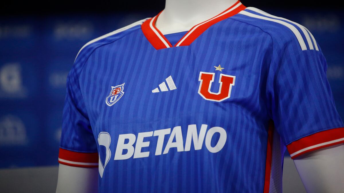 Camiseta de Universidad de Chile para la temporada 2023.
