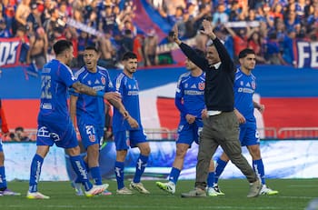 No olvida a la U: Leandro Fernández volvió a Chile para festejar el triunfo en el Superclásico