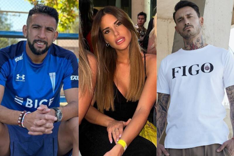 Fotos de redes sociales de Mauricio Isla, Gala Caldirola y Mauricio Isla/ Instagram