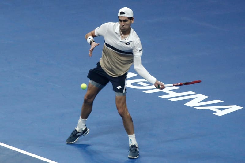 El chileno perdió por primera vez contra Djokovic. EFE