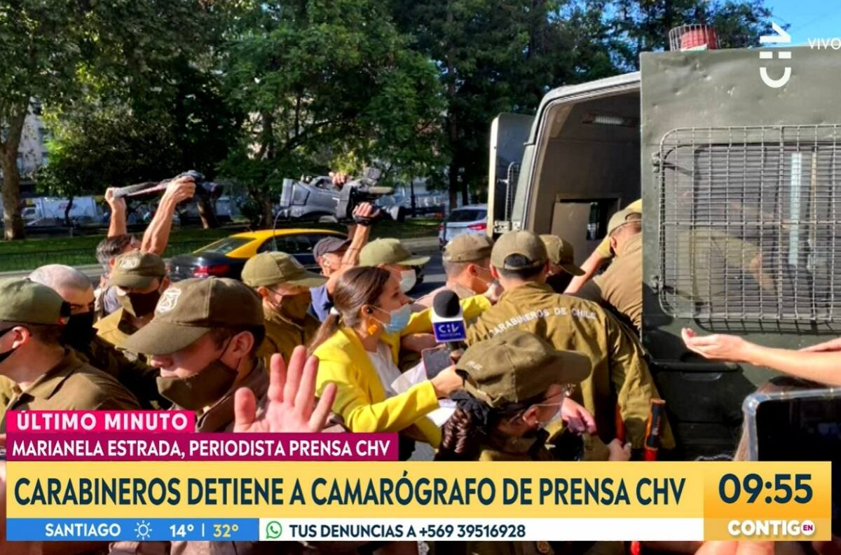 “Inaceptable”: Daniel Matamala y Mónica Rincón lideraron críticas por detención de camarógrafo de CNN y CHV