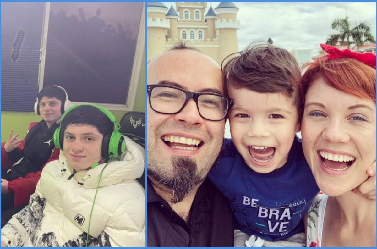 Gemelos hijos de Gary Medel y Lalo Ibeas junto a “familia nuclear” se enfrentarán en la “Gamer Weekend”