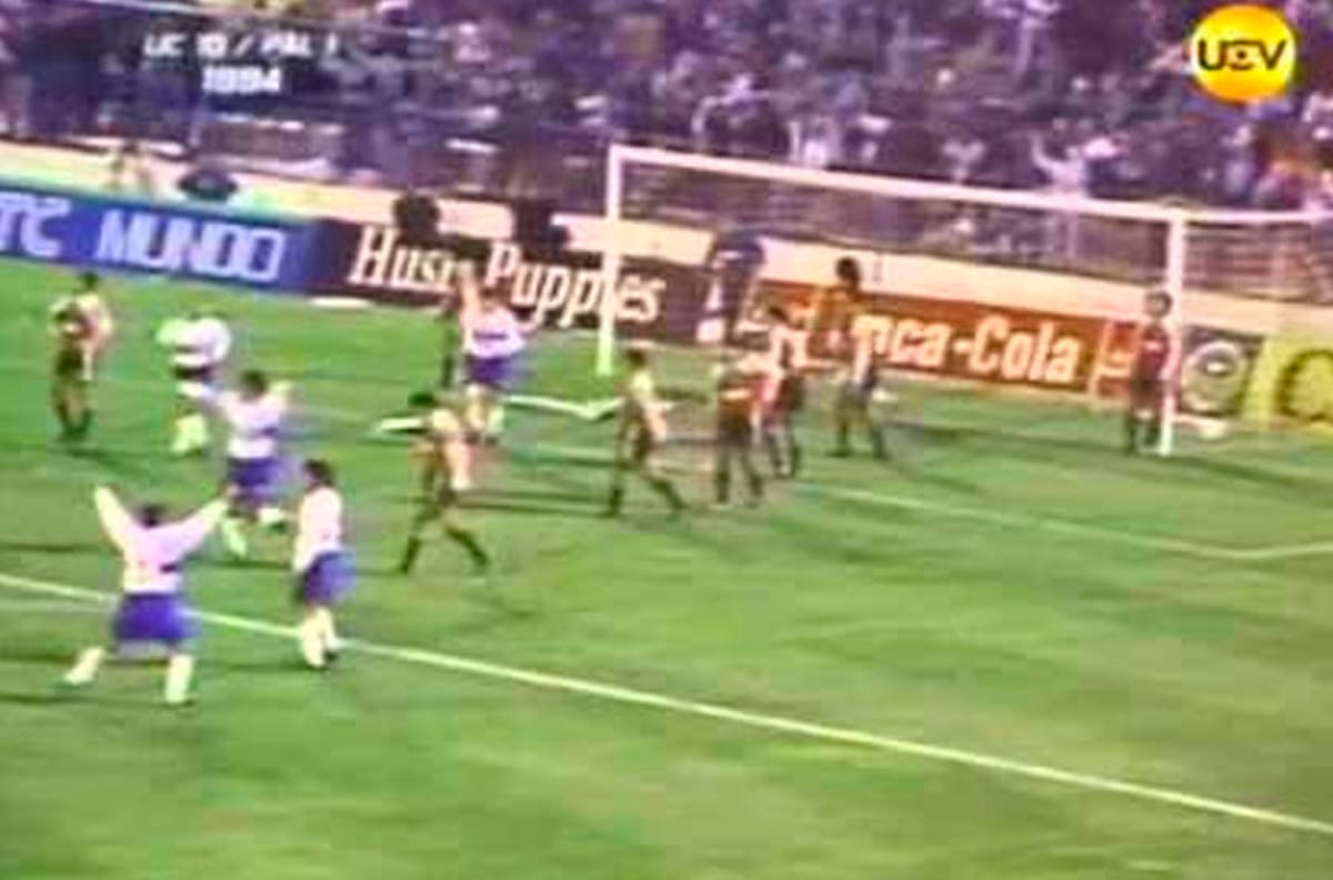 Se cumplen 26 años del 10-1: La histórica goleada de la UC a Palestino