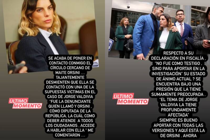 Paula Escobar compartió la versión de Maite Orsini.