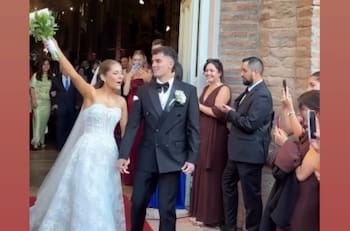 VIDEO | Tiró la casa por la ventana: así fue el matrimonio del Nacho Saavedra