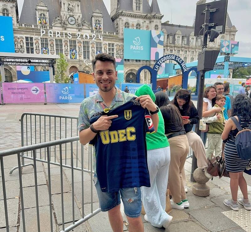 El chileno Ricardo González ya celebró una medalla en estos Juegos Olímpicos. Foto: Instagram