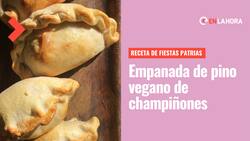 Receta empanadas de pino veganas: Conoce cómo prepararlas usando champiñones