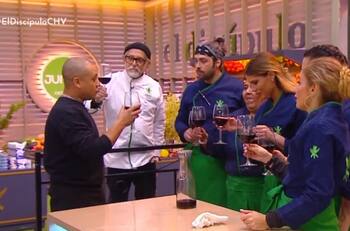 Con un brindis: Así fueron las disculpas de Nacho Román al equipo verde en "El Discípulo del Chef"