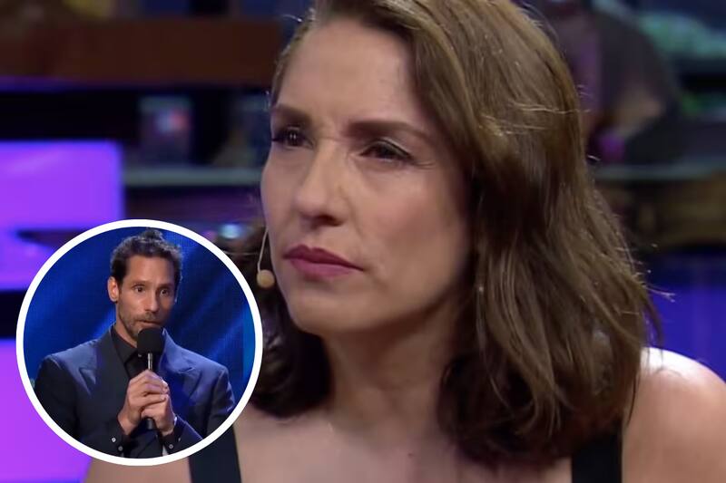 habría abandonado el evento con la "cara desencajada".