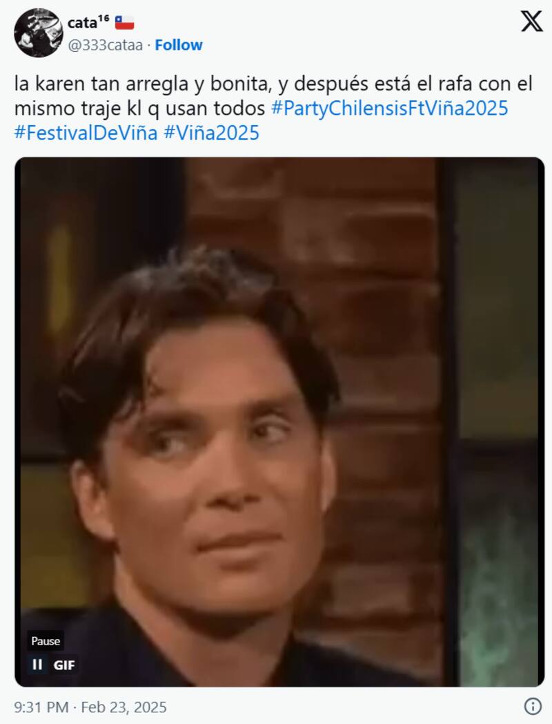criticaron a Rafael Araneda en la primera noche del Festival de Viña 2025.