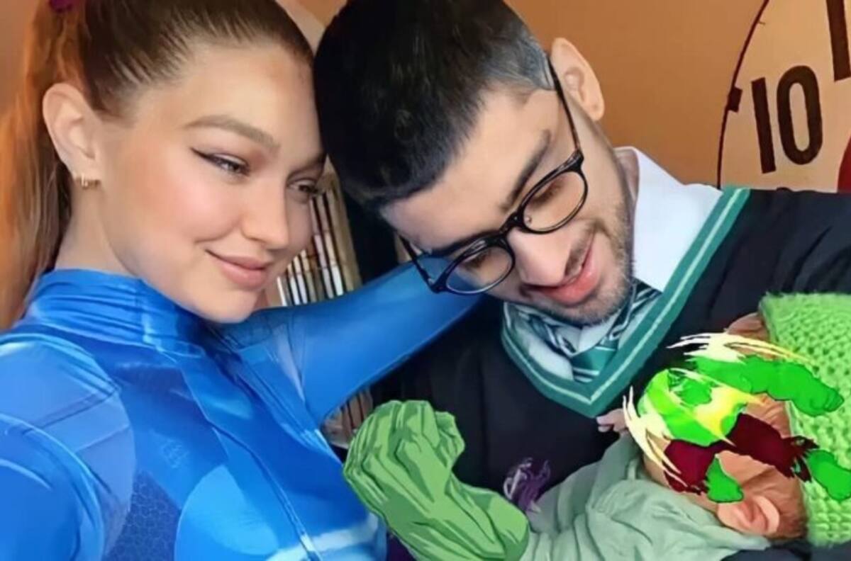 Gigi Hadid y Zayn Malik celebran el primer día de San Valentín como padres