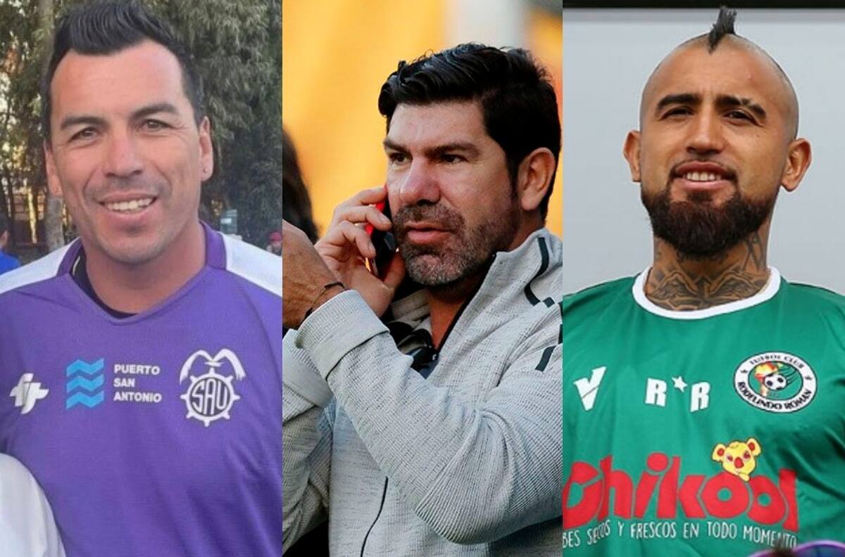 Marcelo Salas, Arturo Vidal y Esteban Paredes: los nombres detrás de los clubes del fútbol chileno