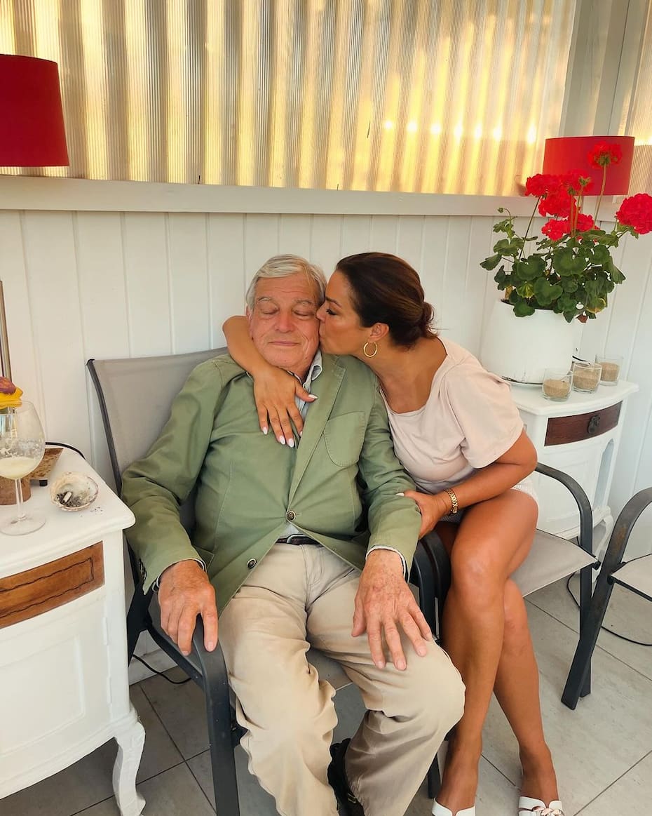 Marlen Olivari contó detalles del complejo estado de salud de su padre, Valentín Patricio Olivari. Créditos: Instagram