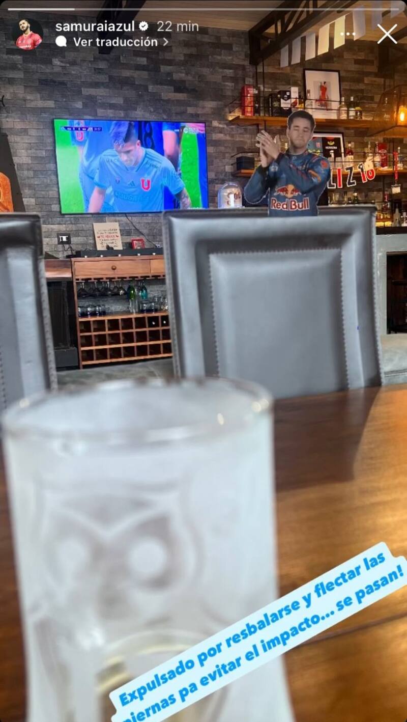 mostró su molestia por la expulsión de Fernández.