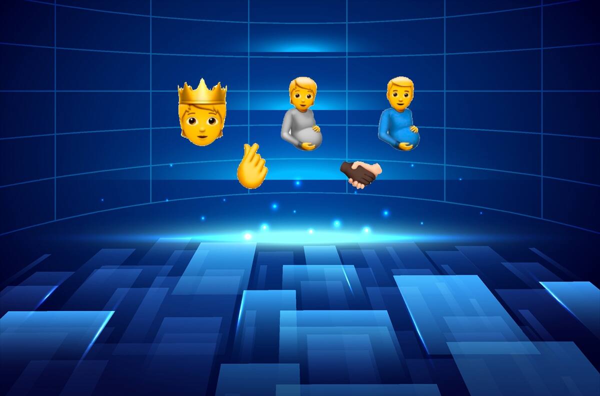 Hombre embarazado es el más llamativo de los nuevos emojis para iPhone