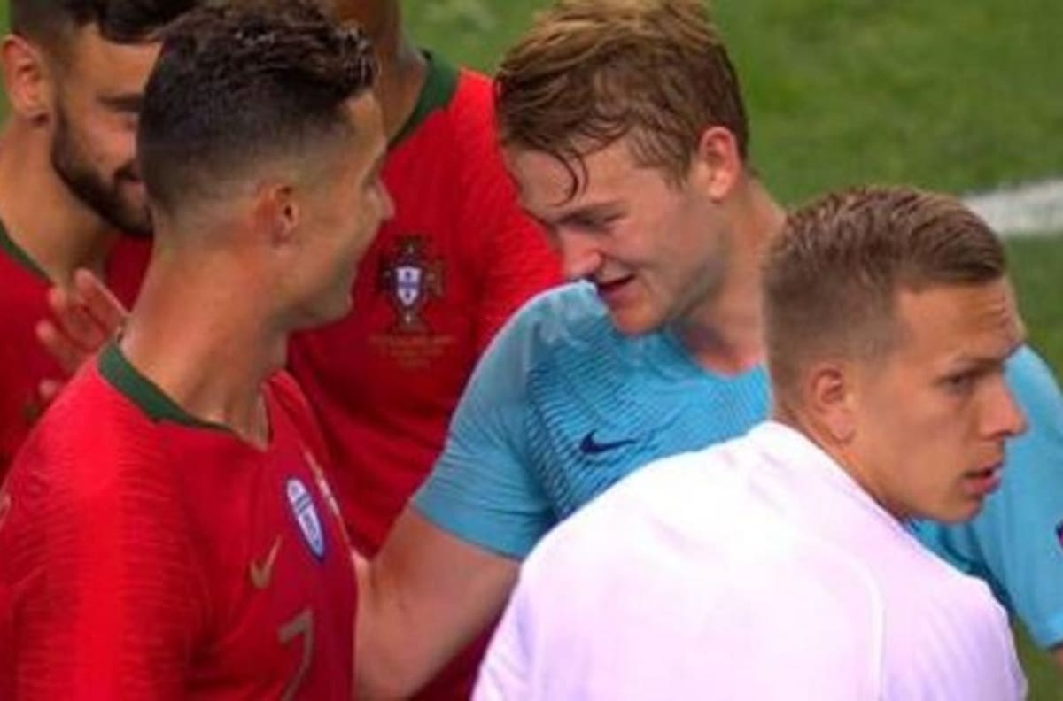 Matthijs de Ligt: "Cristiano me dijo que me fuera a la Juventus"