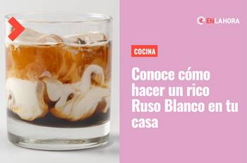 Receta de Ruso Blanco: Aprende a preparar este rico y cremoso trago en tu hogar