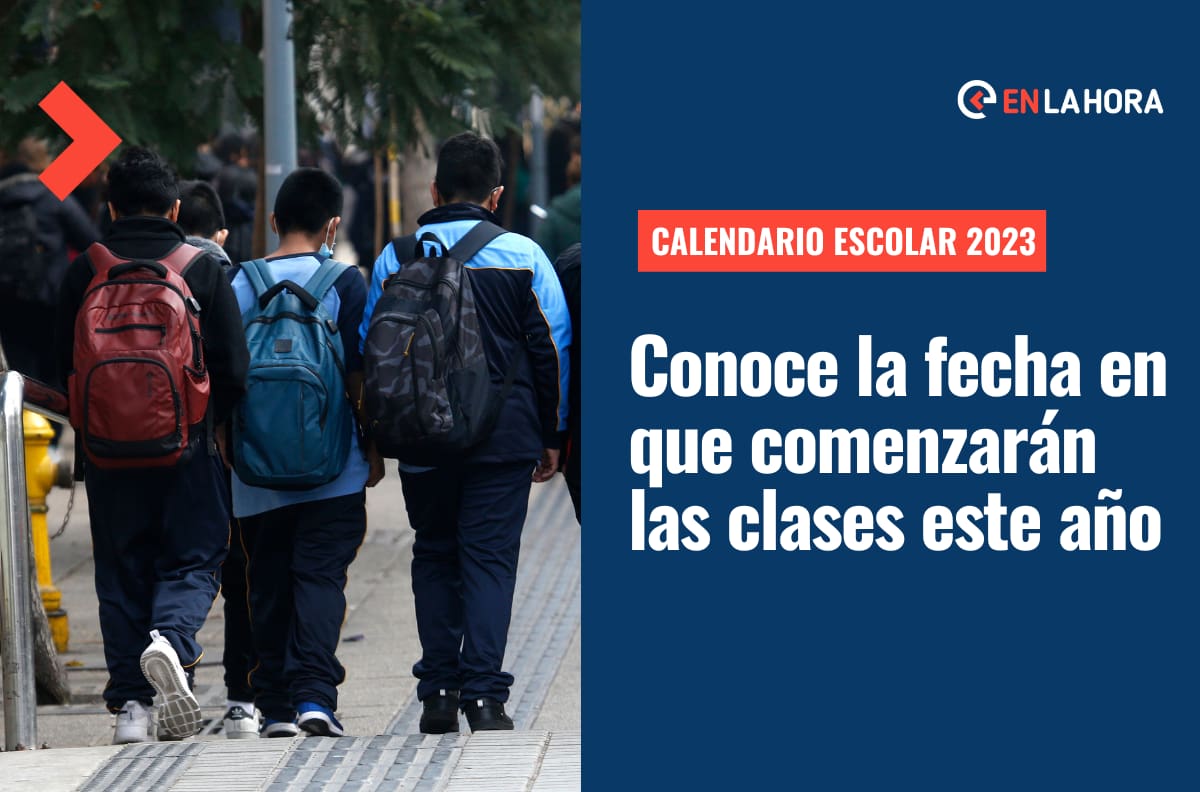Calendario escolar 2023: ¿Cuándo empiezan las clases?