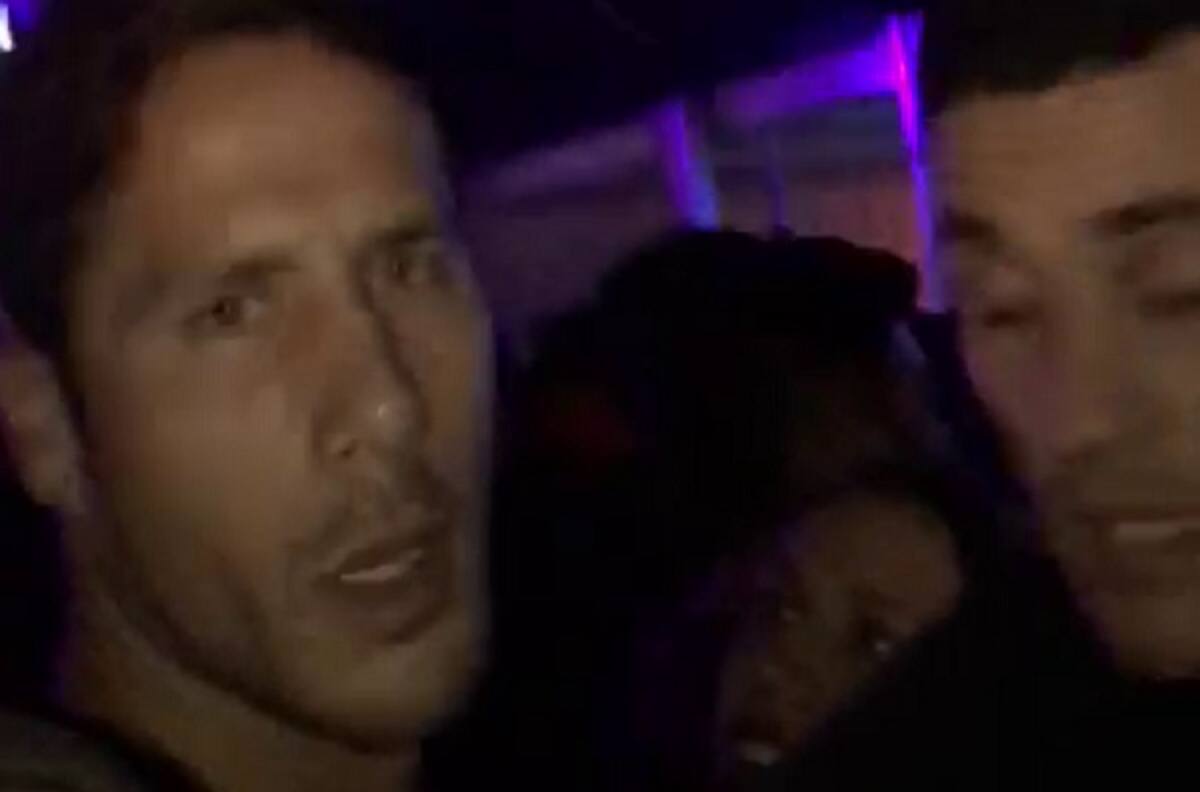 Tensión en Wanderers: Francisco Alarcón agrede a hincha que lo grabó en discoteque