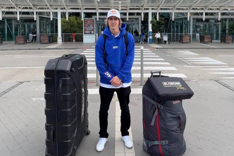 El deportista austriaco Fabio Wibmer sufrió robo de especies en su visita a Viña del Mar. (Crédito: Instagram)