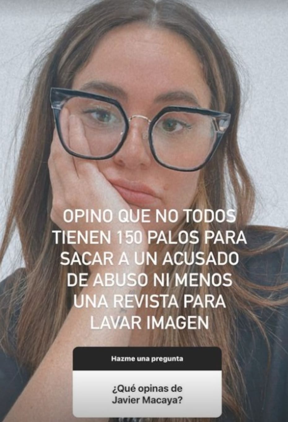 Carmen Tuitera se refirió a Pablo Macaya. Créditos: Instagram