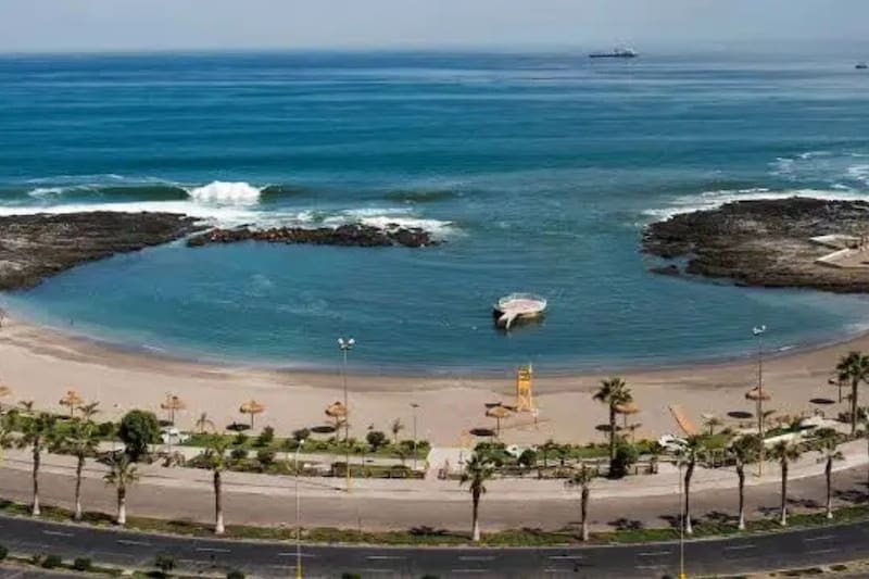 Se destaca por su forma semicircular.
Créditos: Arica Siempre Activa.