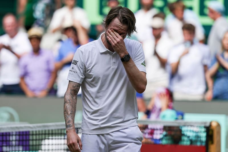 tras ganar el ATP de Halle. Foto: EFE.
