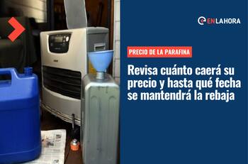 Rebaja en el precio de la parafina: ¿Cuánto disminuirá su valor y hasta cuándo se mantendrá?