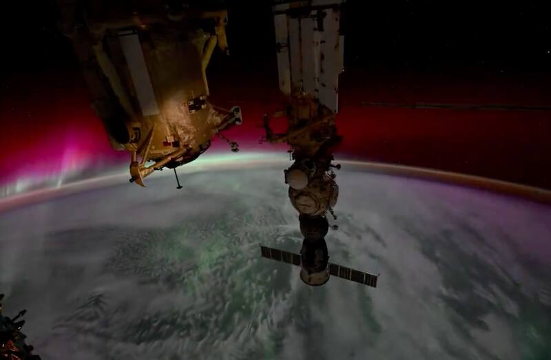 fueron captadas desde el espacio por un astronauta de la NASA.