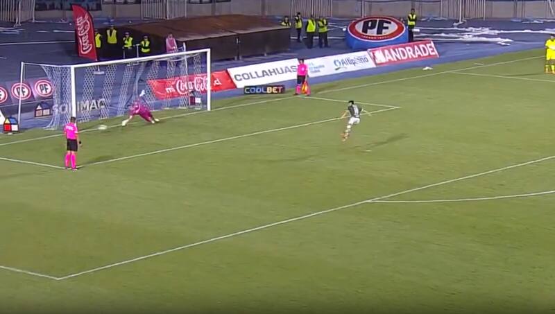 Matías Plaza falló el penal definitivo.