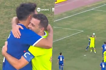 Como en los viejos tiempos: el golazo de Walter Montillo ante 35 mil hinchas en el Nacional